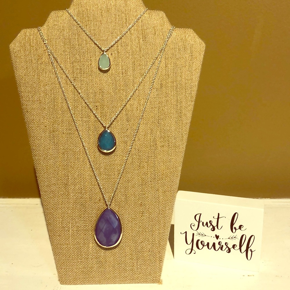 Minaret 3 Row Convertible Necklace